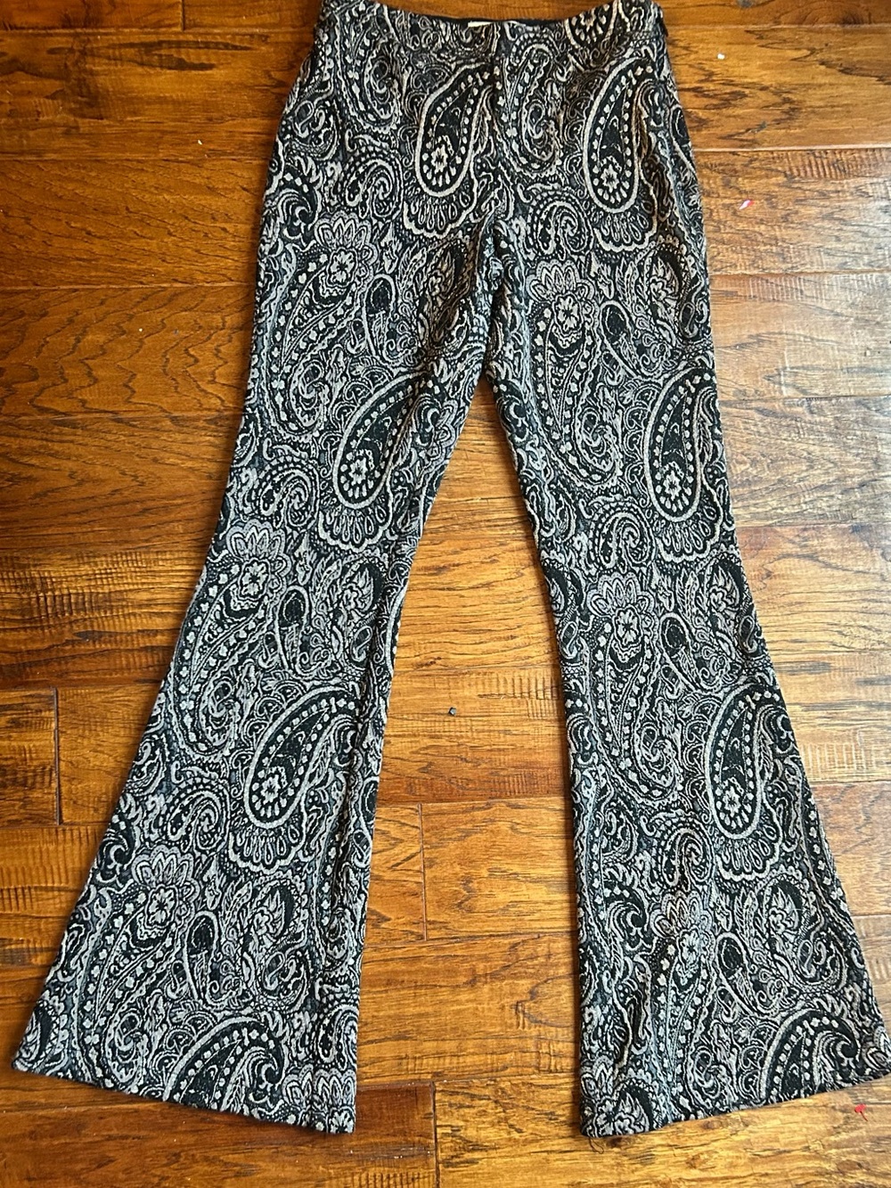 Abercrombie & Fitch Paisley Flare Pants